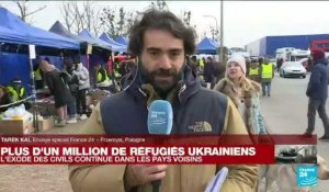 'Nuit et jour des volontaires se relaient' : l'accueil des réfugiés ukrainien en Pologne