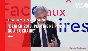 VIDEO. Guerre en Ukraine. "Déjà en 2013, l'Ukraine était la préoccupation de Poutine" se souvient Jean-Marc Ayrault