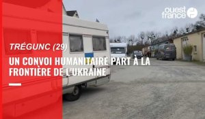 VIDÉO. Un convoi humanitaire a quitté le Finistère vers la frontière de l'Ukraine
