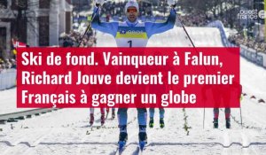 VIDÉO. Ski de fond. Vainqueur à Fallun, Richard Jouve devient le premier Français à gagner