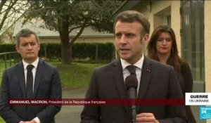 REPLAY : Emmanuel Macron s'exprime à Angers au sujet des réfugiés ukrainiens