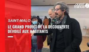 VIDÉO. À Saint-Malo, le grand projet de la Découverte dévoilé aux habitants