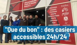 "Que du bon" : des casiers accessibles 24h/24