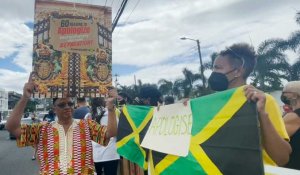Jamaïque: manifestation contre la visite du Prince William et de son épouse Kate
