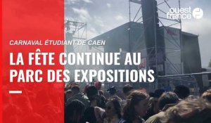 VIDÉO. Le parc-expo se transforme en dancefloor pour le carnaval étudiant de Caen 