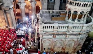 Après plus de deux ans, le pape célèbre la messe des Rameaux en présence de milliers de fidèles