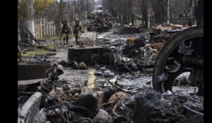 Guerre en Ukraine : U. von der Leyen en visite à Boutcha après les exactions