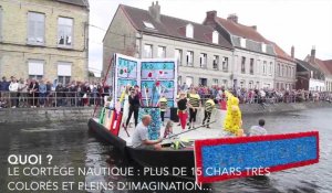 Saint-Omer : cortège nautique en 2019