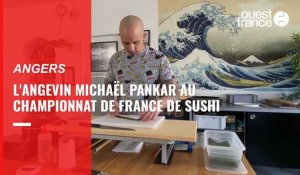 VIDÉO. Michaël Pankar, ceinture noire du sushi et chef à Angers, en route pour le championnat de France