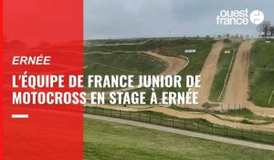 VIDÉO. Motocross : l'équipe de France junior dépoussière le circuit d'Ernée