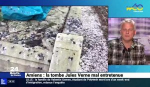 Amiens : la tombe de Jules Verne mal entretenue