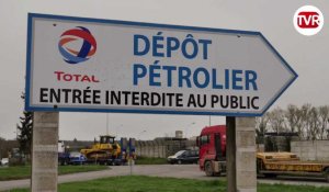 Blocage du dêpot pétrolier de Vern-sur-Seiche