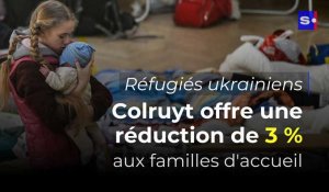 Réfugiés ukrainiens : Colruyt offre une réduction de 3 % pour les familles d'accueil