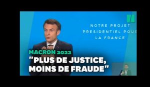Après le prélèvement à la source, Macron promet "la solidarité à la source"