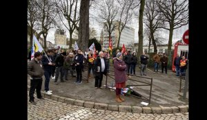 Une manifestation à Cambrai, ce jeudi17 mars, pour l’augmentation des salaires et du pouvoir d’achat