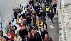 Compiègne. Les syndicats manifestent lors de la grève du 17 mars