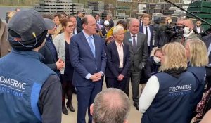 Le Premier ministre Jean Castex en visite à Douai et Flers-en-Escrebieux