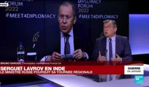 Inde : Sergueï Lavrov poursuit sa tournée régionale