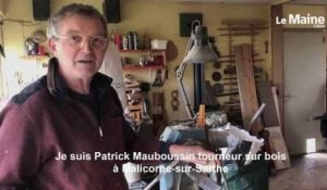 VIDÉO. Journées des métiers d’art : Patrick Mauboussin, tourneur sur bois en Sarthe