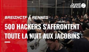 VIDÉO. À Rennes, 500 hackers s'affrontent toute la nuit au couvent des Jacobins