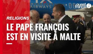 VIDÉO. Le pape François est en visite à Malte malgré des problèmes d'articulations