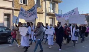 Manifestation pour sauver l’hôpital de Vouziers