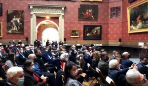 Inauguration du musée de Picardie à Amiens; Inauguration du musée de Picardie à Amiens