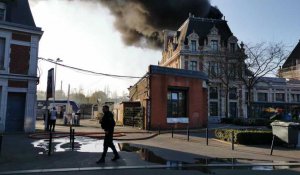 Cinq explosions et un incendie à la gare de Valenciennes