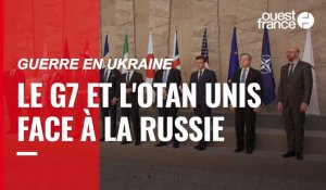 VIDÉO. Guerre en Ukraine : le G7 et l'Otan unis face à la Russie
