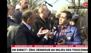 Eric Zemmour de nouveau agressé à Porte de la Villette
