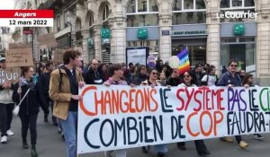 VIDÉO. Marche pour le climat à Angers : 450 personnes défilent pour la planète 
