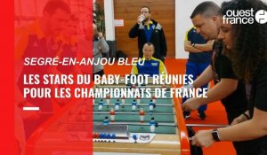 VIDÉO. En Maine-et-Loire, plus de 250 joueurs de baby-foot ont bataillé pour un titre de champion de France