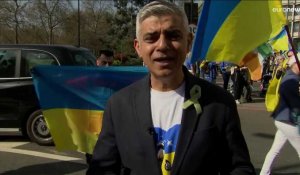 Londres, Prague, Cologne... Nombreuses manifestations contre la guerre en Ukraine