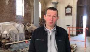 Haut-Lieu : le chantier de rénovation de l'église avance