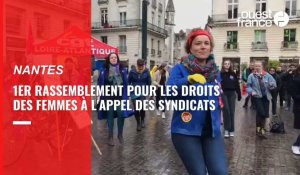 VIDÉO. Journée internationale des droits des femmes à Nantes