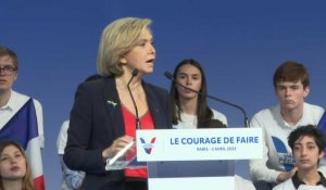 Pécresse: "Je suis l'adversaire à abattre" pour Macron