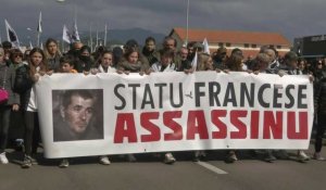 Corse: manifestation pour Colonna émaillée de violences à Ajaccio