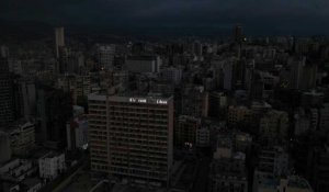 Beyrouth plongée dans le noir, en plein crise de l'électricité au Liban
