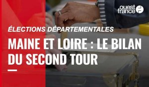VIDÉO. Élections départementales : le bilan du second tour dans le Maine et Loire