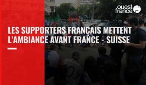 VIDEO. Euro 2021 : les supporters français mettent l'ambiance à Bucarest avant France - Suisse