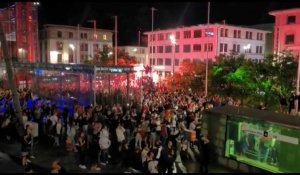 Euro-2020: joie des supporters suisses à Lausanne après la victoire choc contre la France
