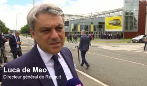 Réaction du directeur général de Renault après le lancement d'une usine de batteries à Douai