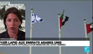 Yaïr Lapid aux Emirats arabes unis : une visite historique