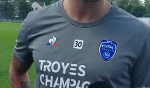 Reprise de l'Estac : Gauthier Gallon, gardien de but, est prêt pour la Ligue 1