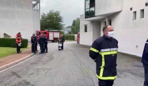 Exxercice évacuation Cie de gendarmerie
