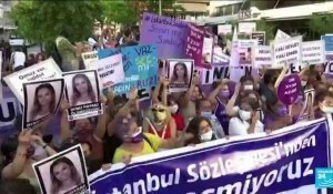 La Turquie quitte officiellement un traité protégeant les femmes, manifestations à Istanbul