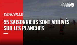 VIDÉO. Les saisonniers sont arrivés sur les Planches de Deauville