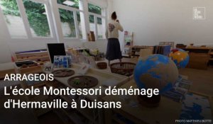Arras: l'école Montessori de l'Artois déménage d'Hermaville à Duisans