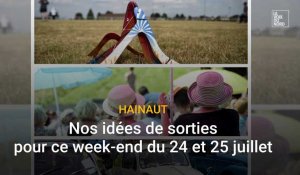 Hainaut : on fait quoi ce week-end du 24 au 25 juillet ?