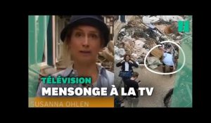 Une journaliste allemande virée pour avoir fait semblant de participer au nettoyage des inondations